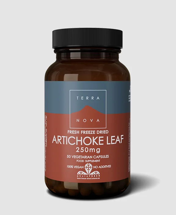 Artichoke Leaf 250mg (fresh freeze dried – ORGANIC) 50 Caps